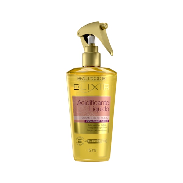 Acidificante Líquido E.lixir BEAUTYCOLOR - Reequilibra o pH e Recupera os fios - 150ml-049d26fb-e8b9-4d50-a38a-2ad85fb65067