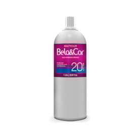 Água Oxigenada Bela&Cor - 20 vols 1L
