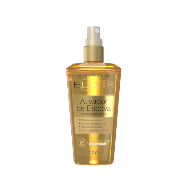 Ativador de Escova E.lixir BEAUTYCOLOR - Facilita a Escovação, Ação Antifrizz e Proteção Térmica - 100ml-0e1cdb94-5901-4307-8ef0-4a365883f674