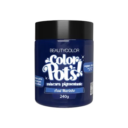 Color Pot's Máscara Pigmentante - Azul Marinho