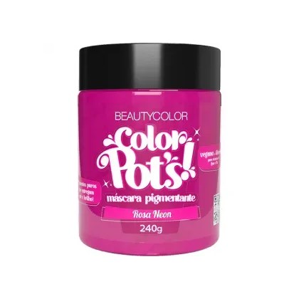 Color Pot's Máscara Pigmentante -  Rosa Neon