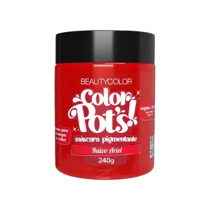 Color Pot's Máscara Pigmentante - Ruivo Ariel