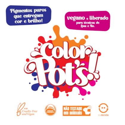 Color Pot's Máscara Pigmentante - Vermelho Magenta