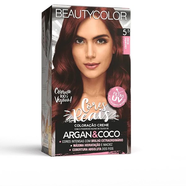 Coloração BeautyColor Permanente Kit - 5.5 Castanho Acaju-bcdb1d19-a58f-40ce-aaa3-72704a10c4ca