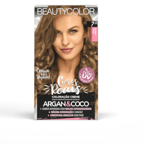 Coloração BeautyColor Permanente Kit - 7.0 Louro Natural