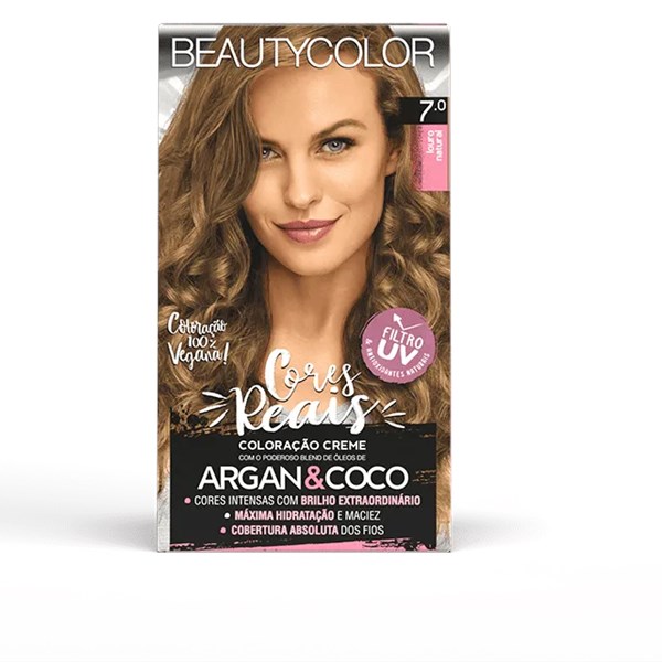 Coloração BeautyColor Permanente Kit - 7.0 Louro Natural-9591fd37-06b8-4f0f-b709-debc7acf0369