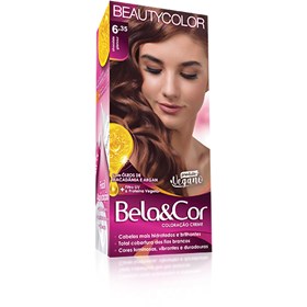 Coloração Bela&Cor Kit  - 6.35 Chocolate Glamour