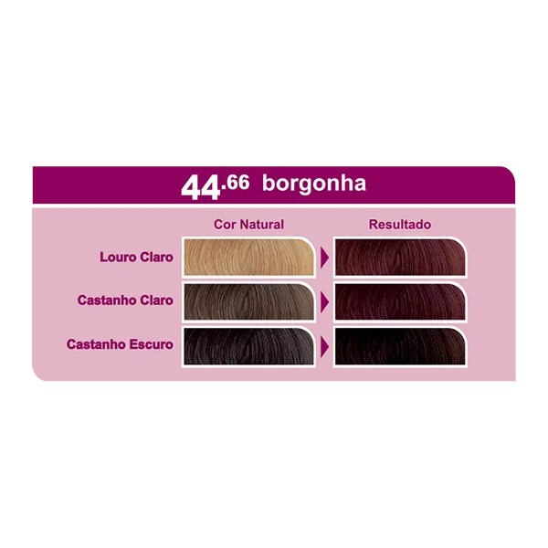 Coloração Bela&Cor Sem Amônia Kit - 44.66 Borgonha-eb0480f4-20e4-425a-ab54-ff4fd9c4cb9e