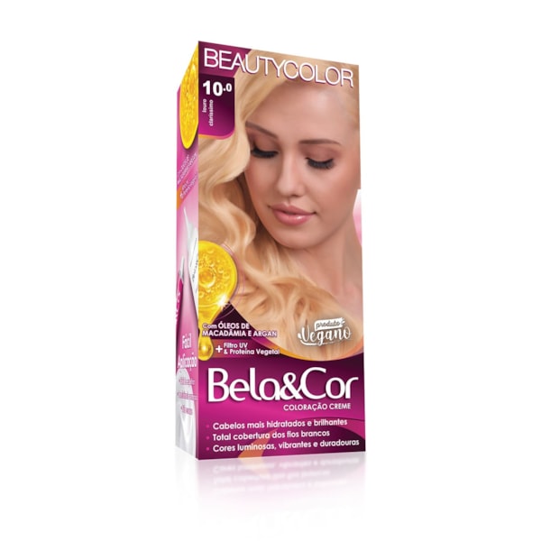 Coloração Bela&Cor - 10.0 Louro Claríssimo-5853da6c-a631-4332-abf1-8083e82302b8