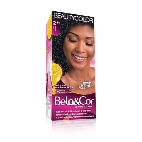 Coloração Bela&Cor - 2.11 Preto Azulado-e4a5b613-3ea1-4422-8822-bf418923ee93