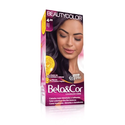 Coloração Bela&Cor - 4.20 Violeta Intenso