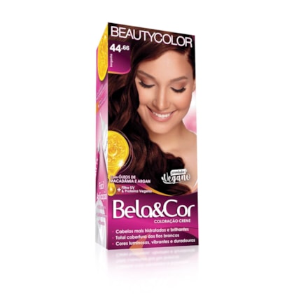 Coloração Bela&Cor - 44.66 Borgonha