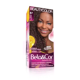 Coloração Bela&Cor - 5.3 Castanho Claro Dourado