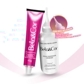 Coloração Bela&Cor - 7.1 Louro Cinza Médio