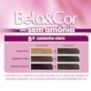 Coloração Bela&Cor Sem Amônia - 5.0 Castanho Claro-739b429b-e2a8-4f07-b79f-37f7b8c76c76