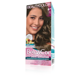Coloração Bela&Cor Sem Amônia - 6.0 Louro Escuro