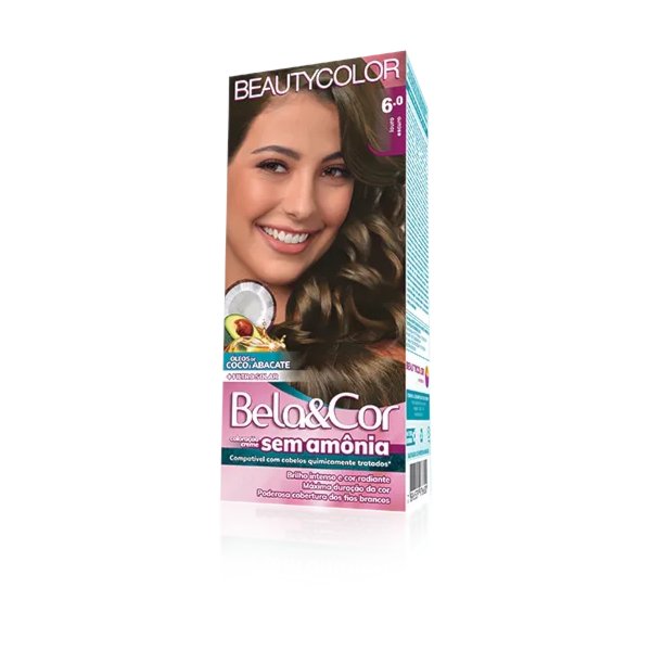 Coloração Bela&Cor Sem Amônia - 6.0 Louro Escuro-f2ec19ea-67e5-4221-baef-75ee46e165e9