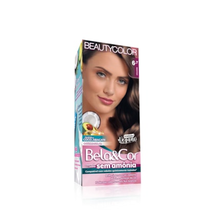 Coloração Bela&Cor Sem Amônia - 6.7 Chocolate