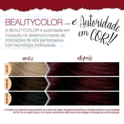 Coloração Individual BEAUTYCOLOR - 44.66 Borgonha Magnífico