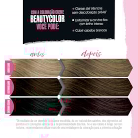 Coloração Individual BEAUTYCOLOR - 8.1 Louro Claro Acinzentado