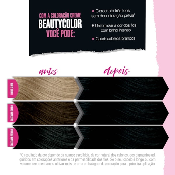 Coloração Kit BEAUTYCOLOR - 1.0 Preto Ônix-7b6d72af-887a-4e95-a8a0-477a4c4a7da2