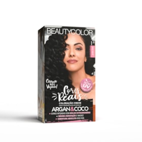 Coloração Kit BEAUTYCOLOR - 1.0 Preto Ônix