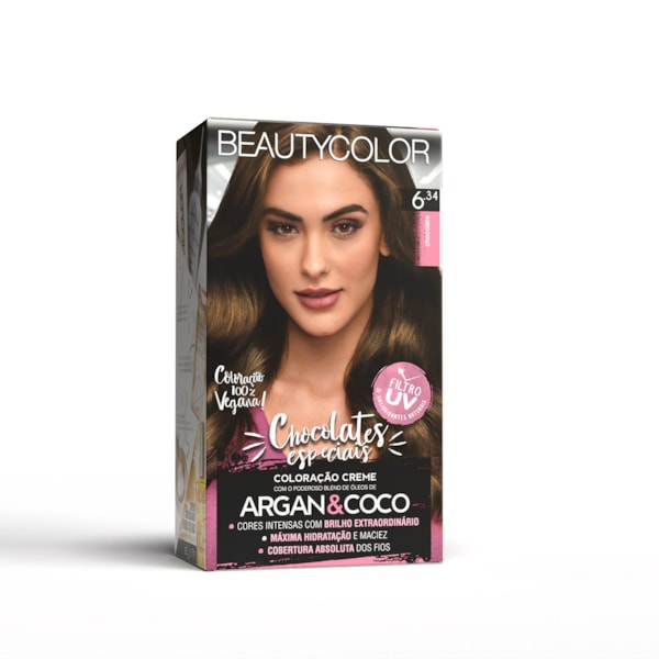 Coloração Kit BEAUTYCOLOR - 6.34 Chocolate-72ca7a96-1c76-4f76-92f0-3b336b594185