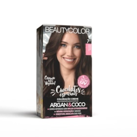 Coloração Kit BEAUTYCOLOR - 7.7 Chocolate Dourado