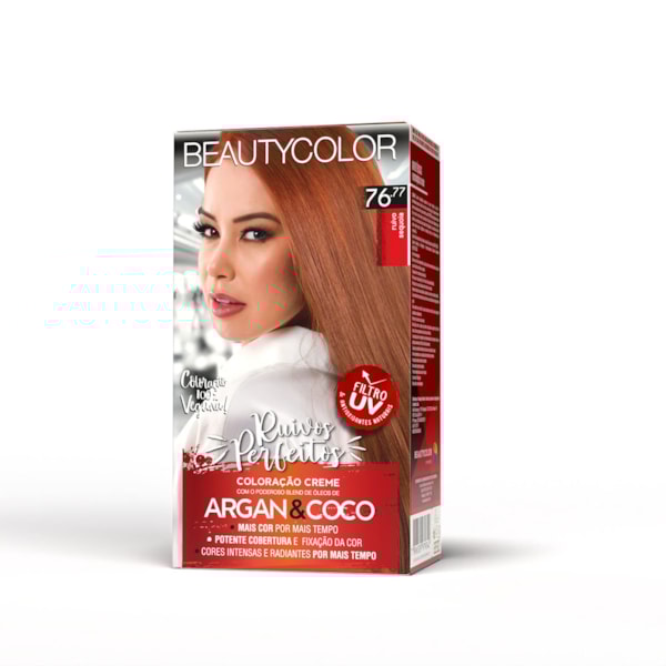 Coloração Kit BEAUTYCOLOR - 76.77 Ruivo Sequoia-4e8247df-d449-4209-b50c-db98d186761e