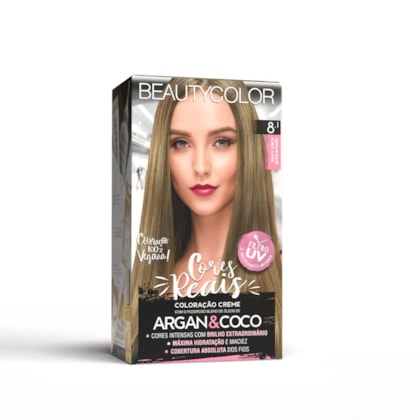 Coloração Kit BEAUTYCOLOR - 8.1 Louro Claro Acinzentado