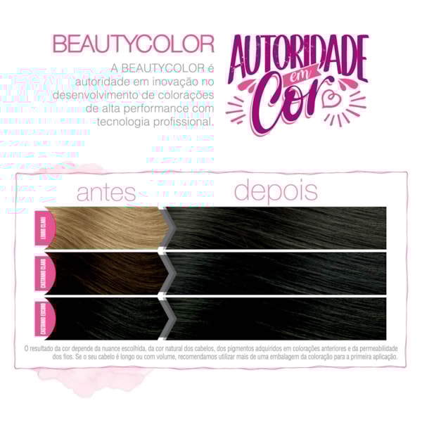 Coloração Kit BEAUTYCOLOR Puríssi Sem Amônia - 3.0 Castanho Escuro-0363ffe6-bb2e-4b33-9bfb-263a5dfb227b