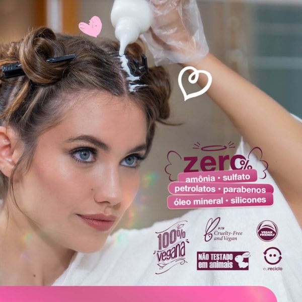 Coloração Kit BEAUTYCOLOR Puríssi Sem Amônia - 4.6 Borgonha-bd23b8e5-5dac-4286-b967-a0183307c05b