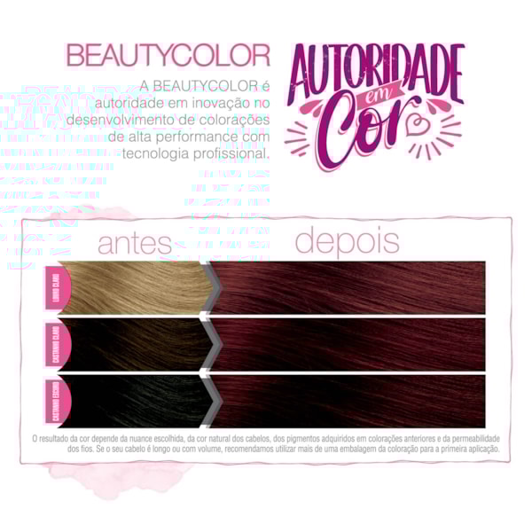 Coloração Kit BEAUTYCOLOR Puríssi Sem Amônia - 55.46 Vermelho Fatale-684f7f8a-2ba2-4bb7-bc0a-bece77fff16c