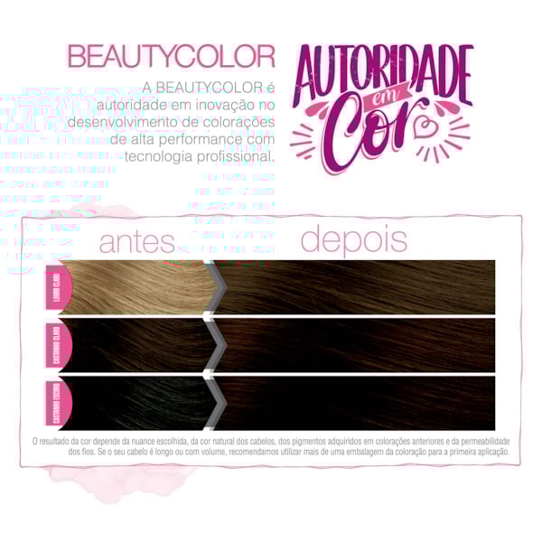 Coloração Kit BEAUTYCOLOR Puríssi Sem Amônia - 6.34 Chocolate-76ca526e-4dbe-43bb-8a01-58c647d9fbc0
