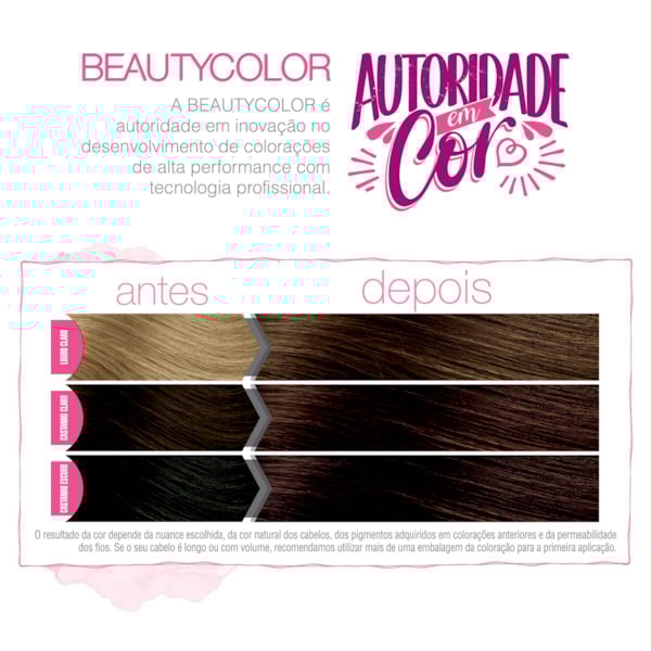 Coloração Kit BEAUTYCOLOR Puríssi Sem Amônia - 6.7 Chocolate Suíço-7e31fb50-ee47-4af3-8da8-707f412d2d1b