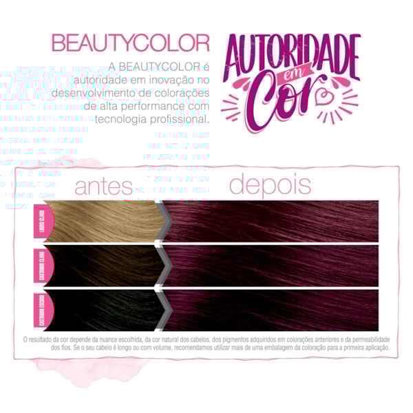 Coloração Kit BEAUTYCOLOR Puríssi Sem Amônia - 66.26 Marsala-b0360918-fc4c-4b9f-814c-1c3720b03011