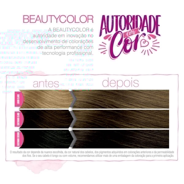 Coloração Kit BEAUTYCOLOR Puríssi Sem Amônia - 7.1 Louro Natural Acinzentado-e3e6b9ed-2d48-4d89-b8eb-443c74439f01