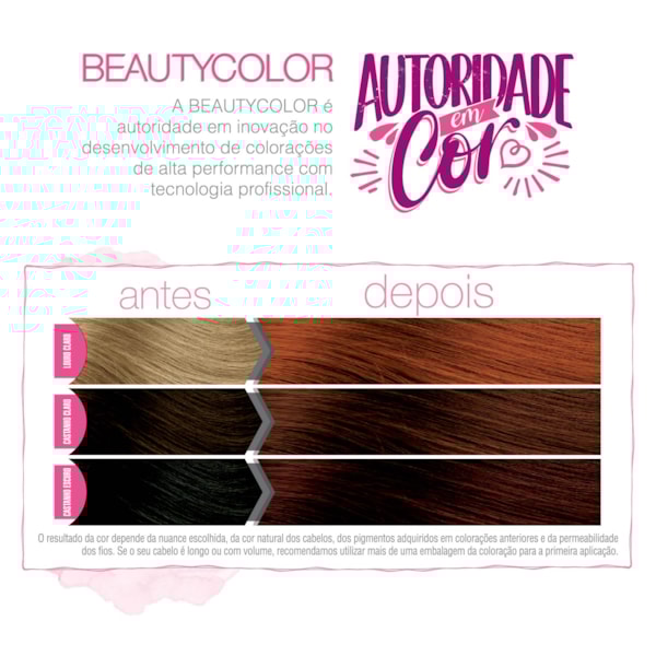 Coloração Kit BEAUTYCOLOR Puríssi Sem Amônia - 7.43 Ruivo Acobreado Dourado-e6377bb9-8517-42e6-9b11-620cc3ea5068