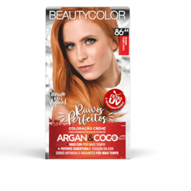 Coloração Permanente Kit Ruivos Perfeitos- 86.44 Ruivo Cobre Natural