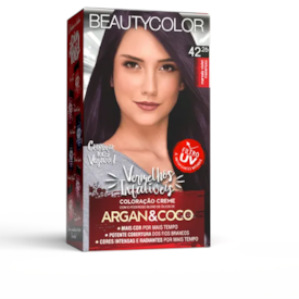 Coloração Permanente Kit Vermelhos Infalíveis - 42.26 Marsala Violet Misterioso