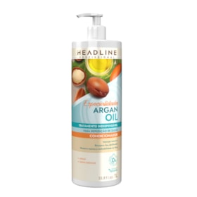 Condicionador  Argan Oil Especialidades Nutrição Headline 1000ml