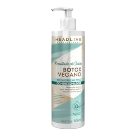 Condicionador Botox Vegano Resultado De Salão Headline 500ml