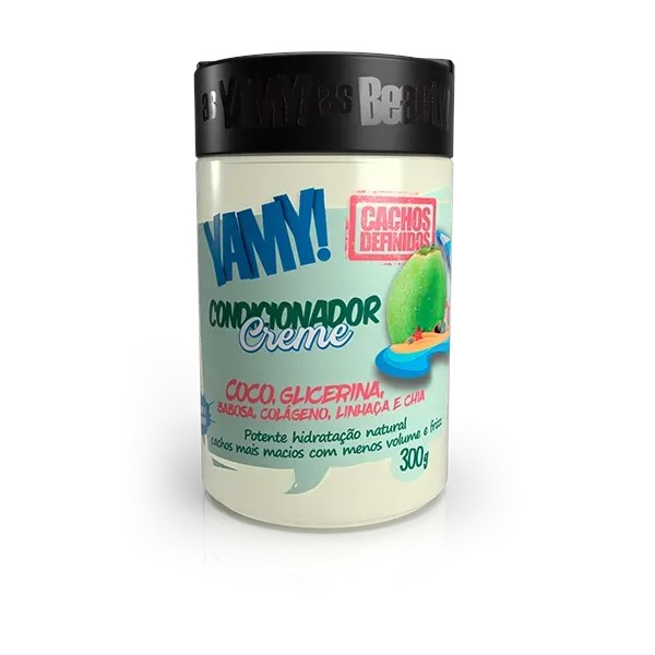 Condicionador Creme de Coco YAMY! - 300g-7bdd3666-ef7e-4102-9a05-6e7a95957783