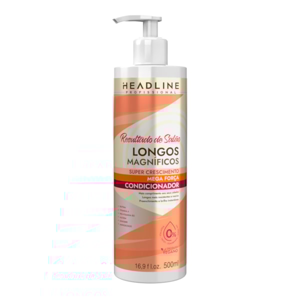 Condicionador Longos Magníficos, Resistência e Selagem dos Fios - HEADLINE - 500ml-63b6b34e-e5af-4e5d-97e3-172323e2e5df