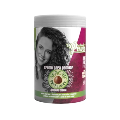 Creme para Pentear Abacate Proteinado Soul Power - Sela e Previne a Perda de Massa Capilar - 800g