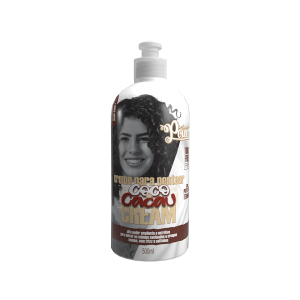 Creme para Pentear Coco e Cacau Soul Power - Deixa os Cachos Soltos e Macios - 500ml-dae177e0-573a-448d-b9e9-dbee174cfa6b
