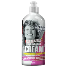 Creme para Pentear Color Curls Soul Power - Protege a Cor e Redefine os Cachos - 500ml
