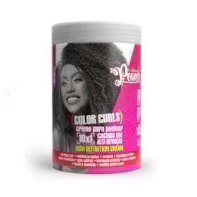 Creme para Pentear Color Curls Soul Power - Protege a Cor e Redefine os Cachos - 800g