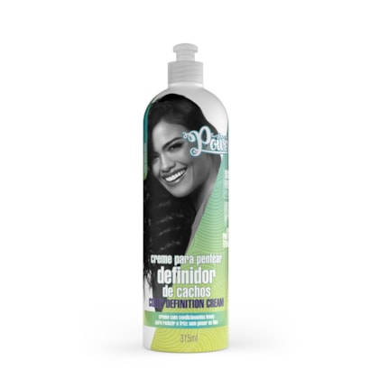 Creme para Pentear Curly Definition Cream Soul Power - Define e Reduz o Frizz - 315ml