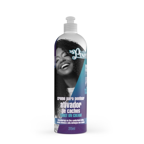 Creme para Pentear Curly On Cream Soul Power - Ativa os Cachos, dá Brilho e Define - 315ml-cdda5a29-b419-426d-be2a-265ee897aa37